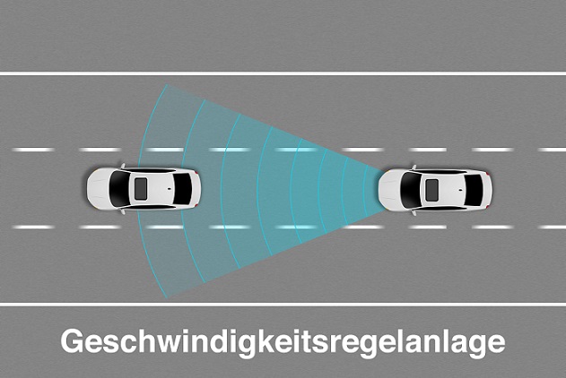 Die Benutzung eines Tempomats spart durch die automatische Steuerung einer gleichbleibenden Geschwindigkeit viel Kraftstoff.