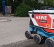 Autonome "Warenkörbe" in Hamburg-Elmsbüttel: REWE revolutioniert die letzte (Foto: REWE)