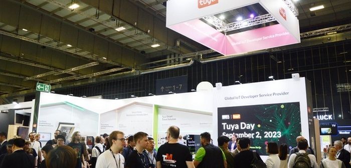 Tuya stellt innovative Energiesparlösungen auf der IFA 2023 vor Tuya Smart präsentiert umweltfreundliche Energiesparlösungen auf der IFA (Foto: Tuya Smart auf der IFA 2023(Tuya Smart))