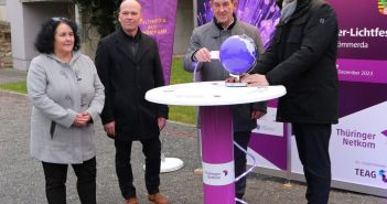 Modernes Glasfasernetz in Teilen des Landkreises Sömmerda fertiggestellt Erfolgreicher Glasfaserausbau in Weißensee bringt schnelles (Foto: TEAG Thüringer Energie AG)