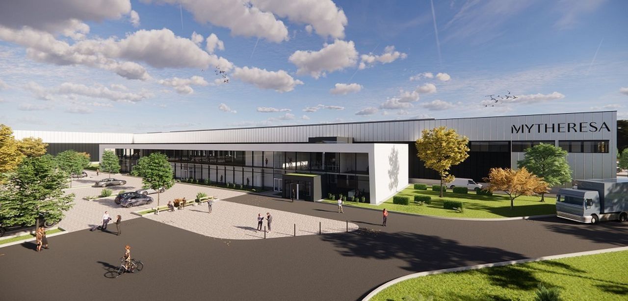 Mytheresa plant neues Logistikzentrum in Schkeuditz am Flughafen (Foto: Mytheresa/Intaurus)