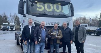 RTS Transport Service GmbH investiert in 500. IVECO S-WAY (Foto: IVECO/RTS)