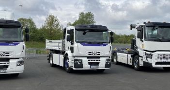 Renault Trucks und MEILLER stellen ersten vollelektrischen Dreiseitenkipper (Foto: Renault Trucks)