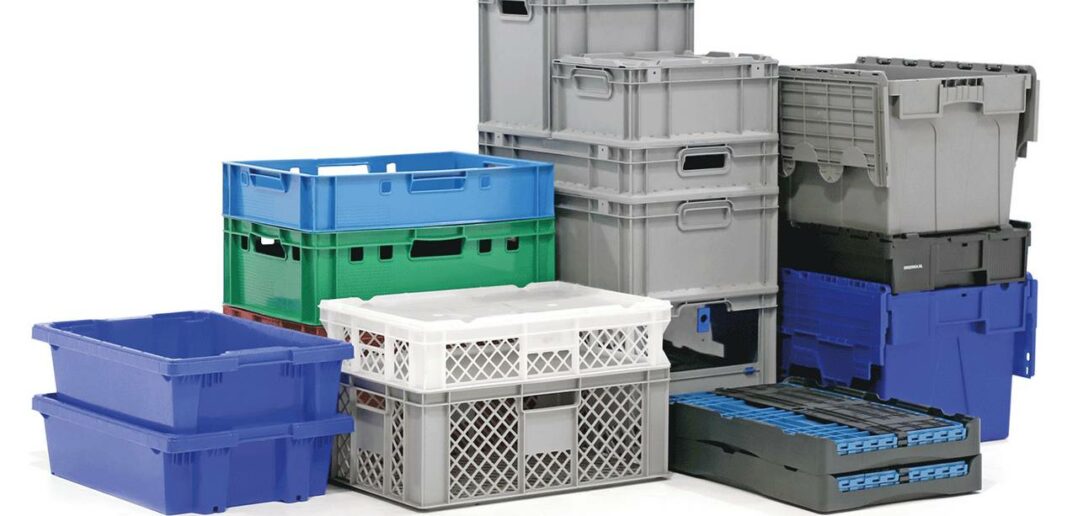 Gitterboxen, Kunststoff-Stapelboxen & Stapelgestelle – Die unverzichtbaren Ladungsträger (Foto: Kruizinga BV)