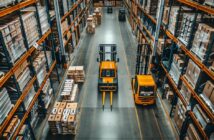 Präzision für die Logistik - Industrievermessung, 3D-Laserscanning und Drohnen im Einsatz für Lagerhallen (Foto: AdobeStock - 859020988 DudeDesignStudio)