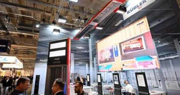 KÜBLER präsentiert revolutionäre Hallenheizung auf der ISH (Foto: KÜBLER GmbH Energiesparende Hallenheizungen)