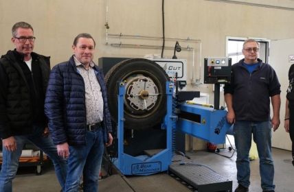 Bear-Machines präsentiert die Vorteile der Bear-Cut auf der transport logistic (Foto: Bear-Machines GmbH)