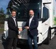 DB Schenker präsentiert vollelektrischen Volvo FM Low Entry (Foto: Volvo Group Trucks Central Europe GmbH)