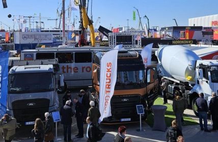 Ford Trucks begeistert mit beeindruckenden Fahrzeugen auf der bauma (Foto: F-Trucks Deutschland)