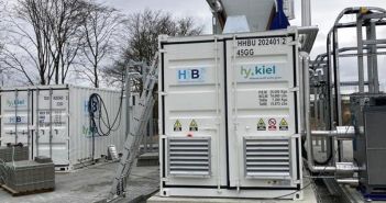 HY.Kiel installiert 2-MW-Elektrolyseur für 170 Tonnen grünen Wasserstoff (Foto: GP JOULE)
