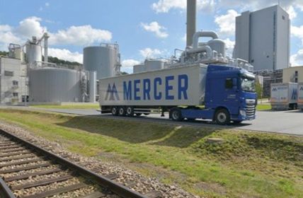 Mercer Holz optimiert Lieferkette mit RampMan(R) Zeitfenstermanagement und (Foto: LOGSOL GmbH)