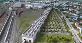 Modernes ICE-4-Instandhaltungswerk Cottbus bis 2024 dank Partnerschaftsmodell Schiene entstehen Modernes ICE-4-Instandhaltungswerk Cottbus bis 2024 dank Partnerschaftsmodell Schiene (Foto: LOGSOL GmbH)