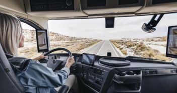 Volvo Trucks erweitert Fahrerwarnsystem um Eye-Tracking zur Müdigkeitserkennung (Foto: Volvo Group Trucks Central Europe GmbH)