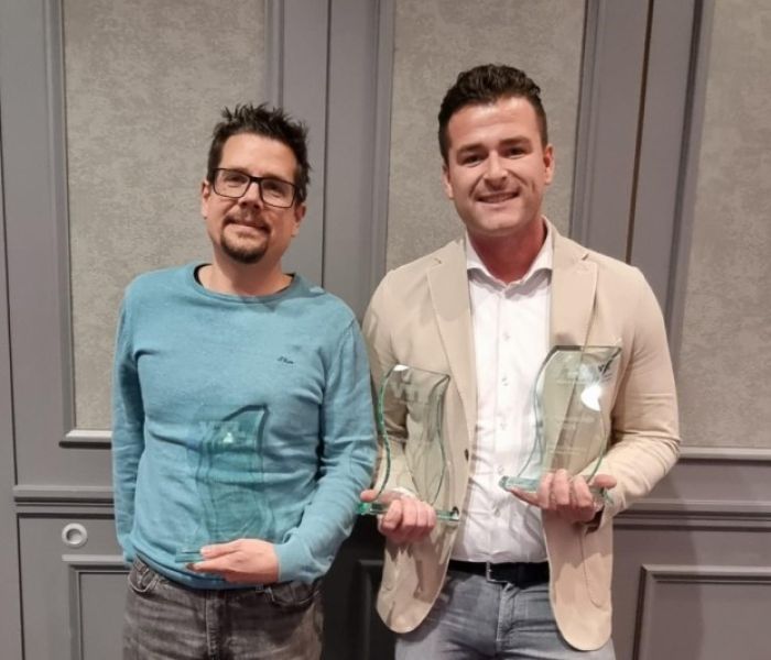 Verleihung der VTL PartnerAwards 2025: BTG und Claassen Logistics (Foto: VTL Vernetzte-Transport-Logistik GmbH)