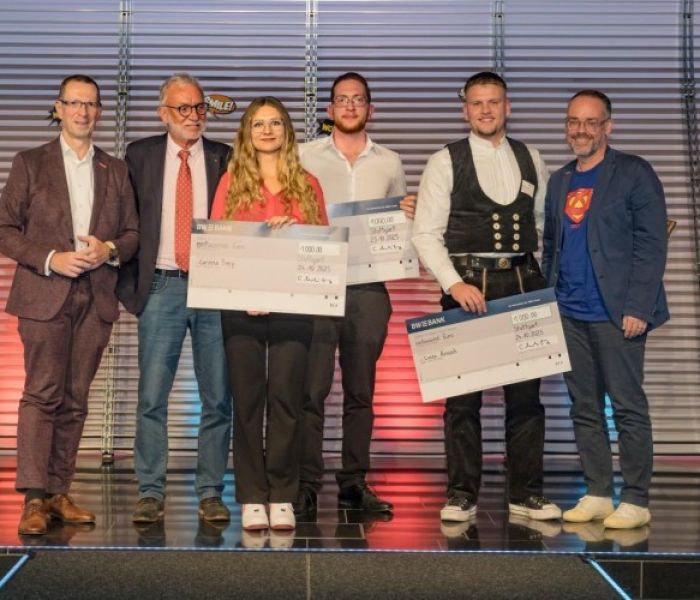Rotary Förderpreis Alexander Kotz, Claus Munkwitz, Frey, Hotza (Foto: hbpictures.de)