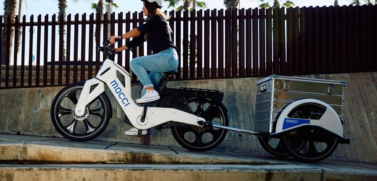 Neuartiges E-Lastenrad aus recyclebarem Kunststoff kombiniert Leichtbau und (Foto: CIP Mobility GmbH)