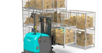 Automatisierte Gegengewichtsstapler und AGV-Lösungen begeistern auf LogiMAT in (Foto: Multiway Robotics (Shenzhen) Co., Ltd.)