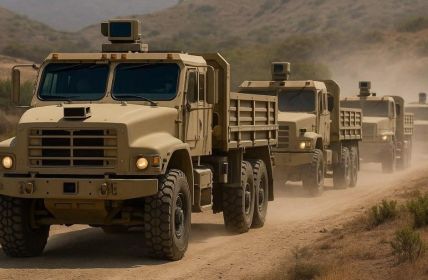 Autonome Dual-Use-Fahrzeugplattformen erhöhen Resilienz in extremen militärischen und (Foto: Arnold NextG/ AI)