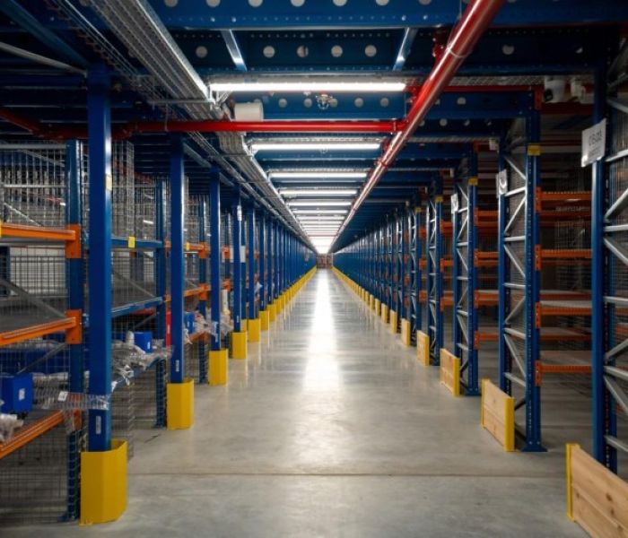 Automatisierte Lager von Transsystem SA (Foto: Transsystem S.A.)