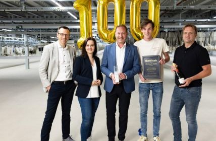 DFT feiert LogiMAT-Premiere mit modularem Push Tray Sorter (Foto: Dürkopp Fördertechnik GmbH)