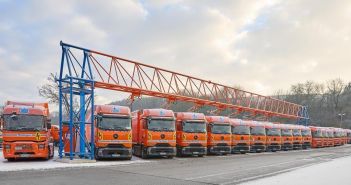 Rüdinger Spedition präsentiert emissionsfreie Stückguttransporte dank innovativer batteriegetriebener (Foto: Rüdinger Spedition GmbH)