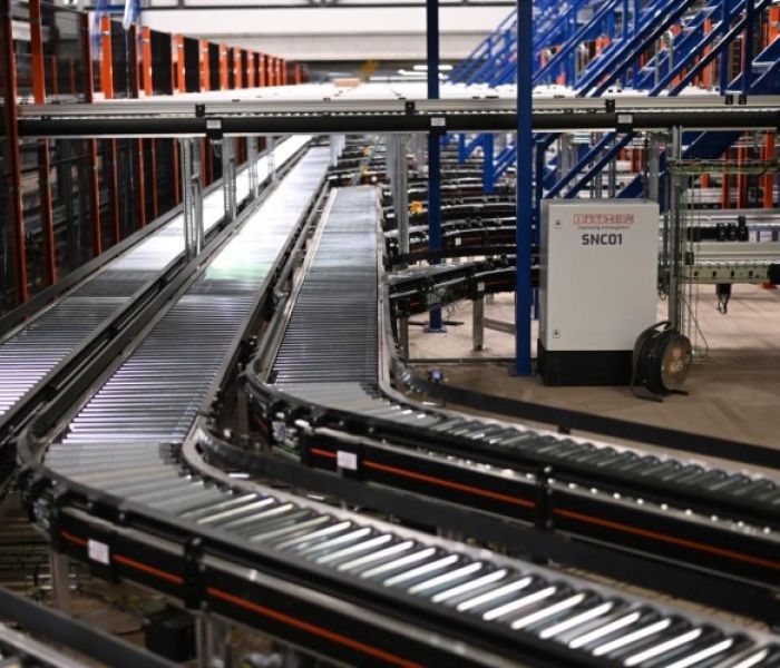 F&ouml;rdertechnik (Foto: Inther Group)