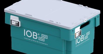 Smarter BITO U-Turn Drehstapelbehälter optimiert Logistikprozesse papierlos und (Foto: BITO-Lagertechnik)