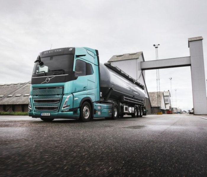 Einf&uuml;hrung seiner neuen Elektro-Lkw (Foto: Volvo Group Trucks Central Europe GmbH)