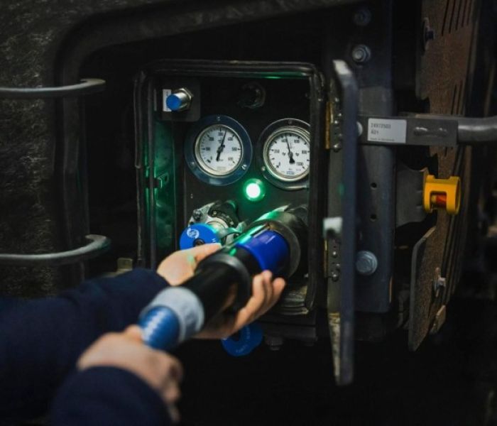 Wasserstoffbetriebene Lkw von Volvo Trucks setzen neue Ma&szlig;st&auml;be (Foto: Volvo Group Trucks Central Europe GmbH)