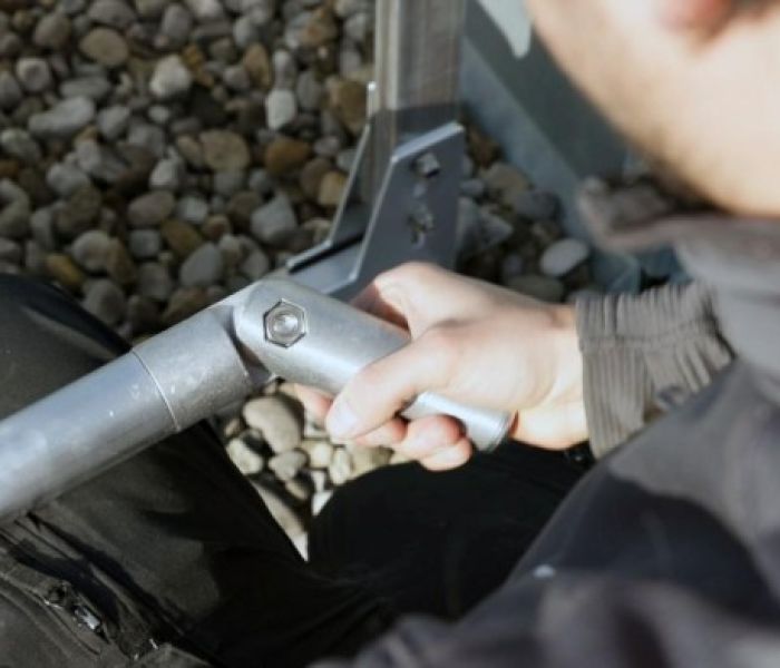 Das HYGHTS-Gel&auml;ndersystem in der Praxis (Foto: HYMER-Leichtmetallbau GmbH & Co. KG)