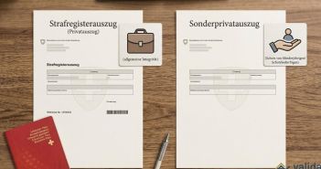 Unvollständiger Schweizer Strafregisterauszug: ausländische Urteile bleiben HR komplett (Foto: Validato AG)
