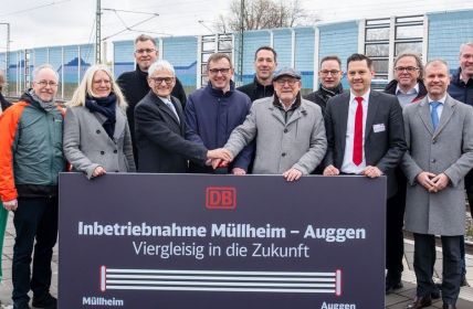 Viergleisiger Ausbau Rheintalbahn Müllheim-Auggen steigert Kapazität und deutliche (Foto: Deutsche Bahn)